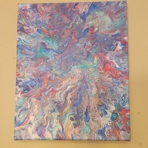 Vibrant Multicolor Abstract Painting
